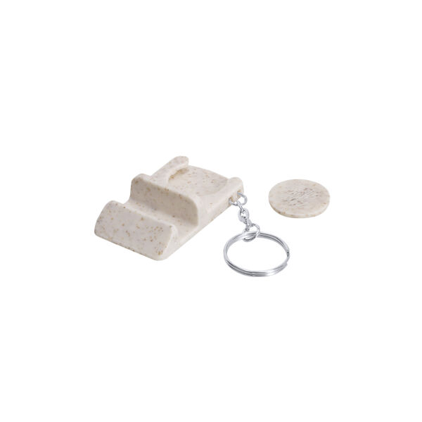 Munt-Sleutelhanger Houder Lansan - NATU - S/T Munt-Sleutelhanger Houder Lansan - NATU - S/T