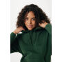 IQONIQ Rila lichtgewicht gerecycled katoen hoodie, forest green (L)