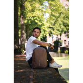 Bobby Soft, anti-diefstal rugzak, khaki, grijs