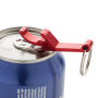 RCS fles- en blikopener van gerecycled aluminium, rood RCS fles- en blikopener van gerecycled aluminium, rood