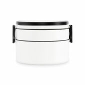 ENSALA - Twee-laagse lunchbox 950ml - Wit ENSALA - Twee-laagse lunchbox 950ml - Wit