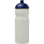H2O Active® Eco Base 650 ml sportfles met koepeldeksel - Ivoorwit/Blauw