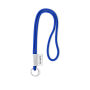 Polyester 2-kleurige koord-lanyard met full color label