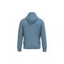 Ecologische uniseks sweater met capuchon Cool Blue Heather XXL