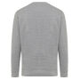 IQONIQ Etosha lichtgewicht gerecycled katoen sweater, light heather anthracite (XXXL)