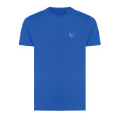 Iqoniq Bryce gerecycled katoen t-shirt, royal blue (S)