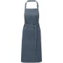 Andrea schort van 240 g/m² met verstelbare nekband - Hale Blue