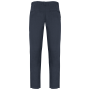 Verwassen herenbroek van linnen Washed Navy Blue 38 FR