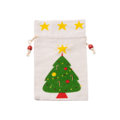 ARSUK cadeautasje kerstboom - ecru