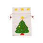 ARSUK cadeautasje kerstboom - ecru