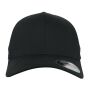 ORGANIC COTTON CAP, BLACK, S/M, FLEXFIT