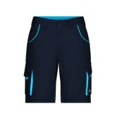 navy/turquoise