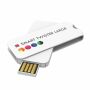 USB Stick Smart Twister Large (Wit, 4GB 2.0) USB Stick Smart Twister Large (Wit, 4GB 2.0)