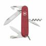 Victorinox Spartan zakmes in geschenkdoos - transparant rood