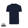 IQONIQ Bryce gerecycled katoen t-shirt, donkerblauw (XS)