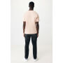 IQONIQ Kakadu relaxed gerecycled katoen t-shirt, peach nectar (S)