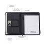 VINGA Baltimore RCS A4 portfolio, zwart
