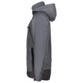 1284 Shell jacket do.grijs/zwa xxl