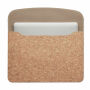 GRACE - Laptopcover van kurk - Beige