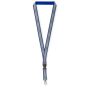 Afneembare polyester keycord met reflecterende overlay