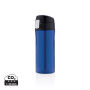 RCS gerecycled roestvrijstalen easy lock lekvrije vacuüm mok, blauw