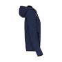 Heather damesvest met capuchon Navy Melange S