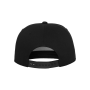 Classic snapbackpet 5 panelen BLACK One Size