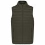 Men’s lightweight sleeveless down jacket dark khaki S