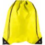 Non-woven (80 gr/m²) trekkoord rugtas Nathalie geel