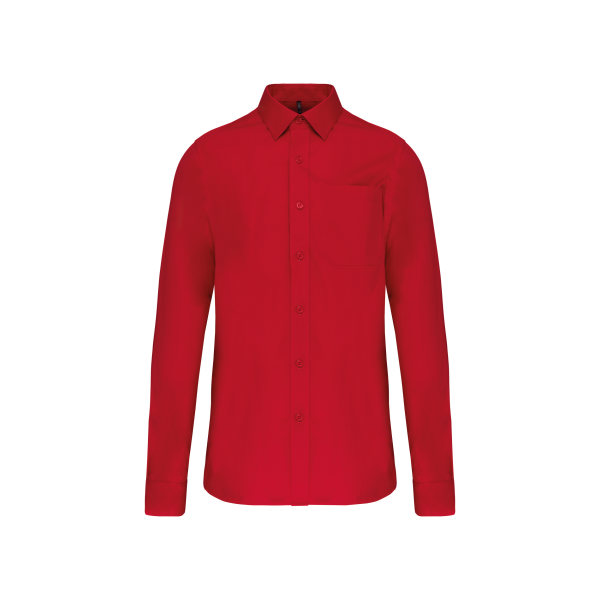 Chemise popeline manches longues Classic Red XXL Chemise popeline manches longues Classic Red XXL