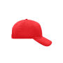 5 Panel Cap red one size