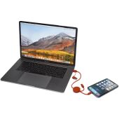 Citala 5-in-1 30 cm datasynchronisatie- en 27 W snellaadkabel van gerecycled plastic - Brick