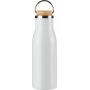 Gerecycled roestvrijstalen fles Aline wit Gerecycled roestvrijstalen fles Aline wit