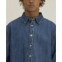 Palmer - De unisex denim overshirt - Mid Wash (XS) Palmer - De unisex denim overshirt - Mid Wash (XS)