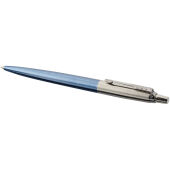 Parker Jotter balpen Bond Street (blauwe inkt) - Lichtblauw/Zilver