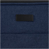 Joey 14 inch GRS gerecyclede canvas laptophoes, 2 l - Marineblauw