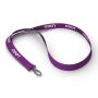 Polyester lanyard met reflecterende draden