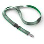 Afneembare polyester keycord met reflecterende overlay