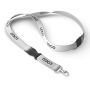Afneembare polyester keycord met reflecterende draden