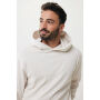 IQONIQ Yengo recycled katoen hoodie met steekzakken, ivory white (L)