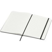 Holm A5 notitieboek van steenpapier met gelinieerde pagina's - Zwart