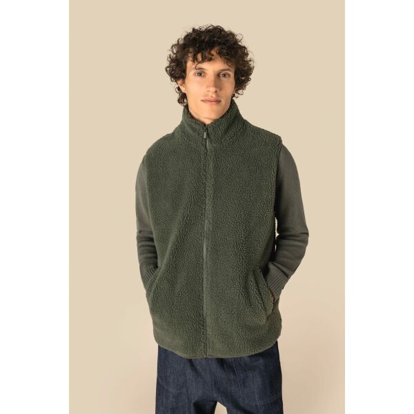 Mouwloos sherpa herenjasje Black S Mouwloos sherpa herenjasje Black S