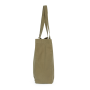 Grote 'evergreen' shopper Washed Lichen Green One Size
