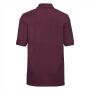 RUS Children's Classic Polycot. Polo, Burgundy, 11-12jr