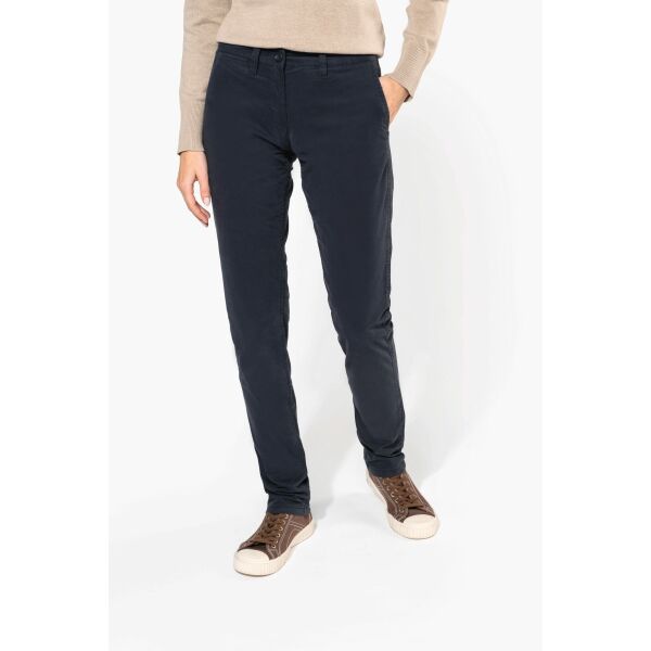 Dameschinobroek Dark Navy 34 FR Dameschinobroek Dark Navy 34 FR