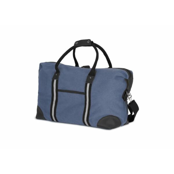 Gerecycled katoenen canvas weekendtas Harper