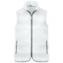 Gewatteerde bodywarmer white 4XL