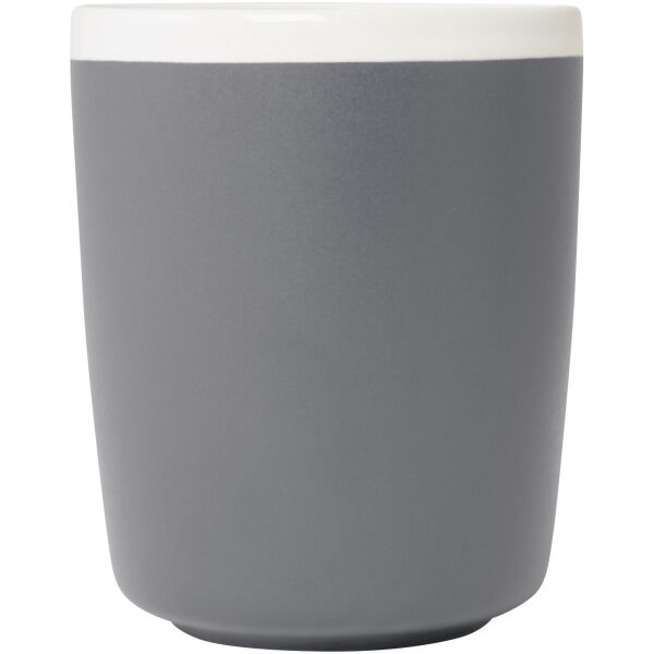 Lilio 310 ml ceramic mug - Grey