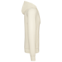 Ecologische herensweater met capuchon Coconut Milk 5XL