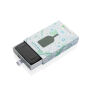 Globefind Dual RCS luggage tag met wereldwijd localiseren, zwart